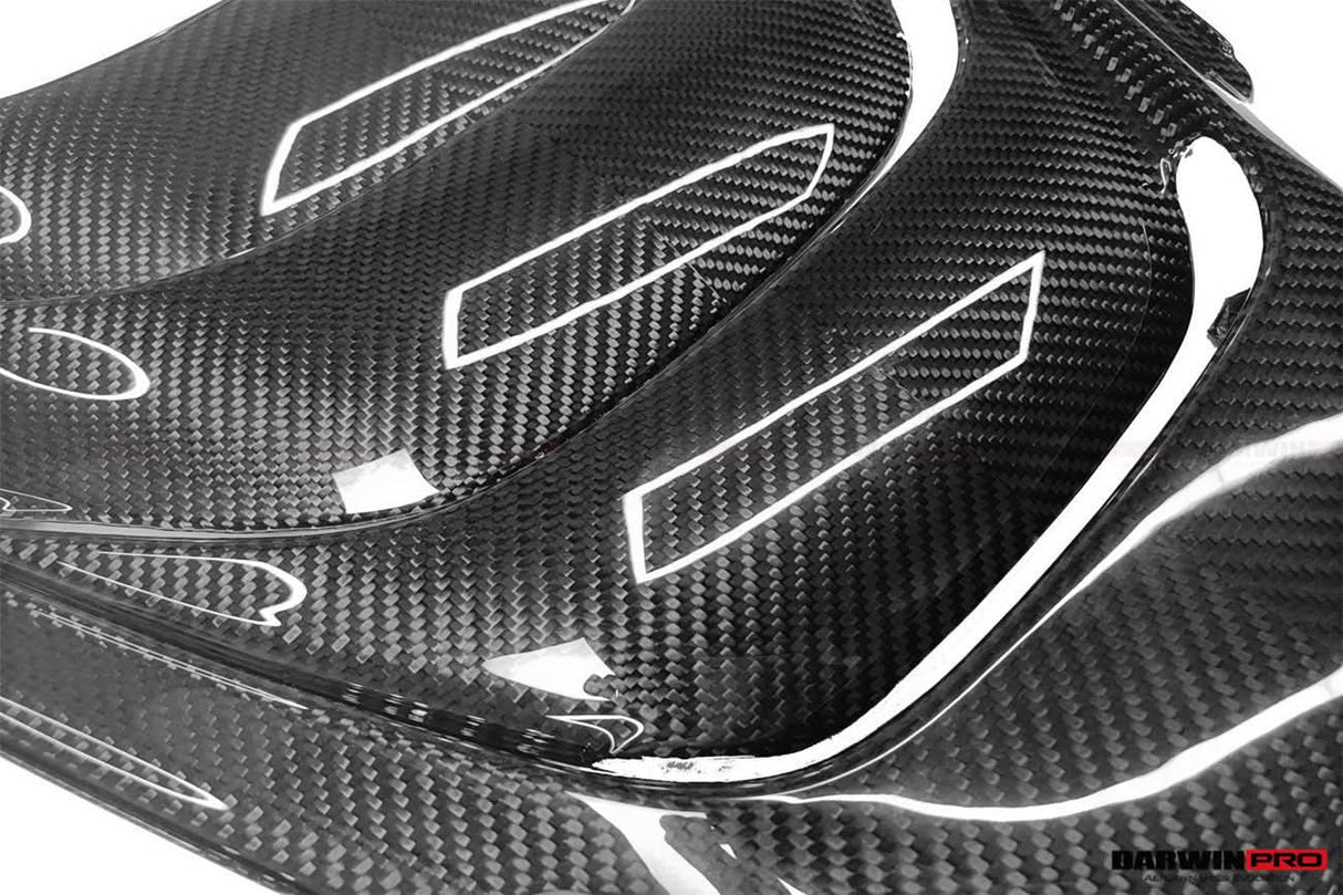 2017-2022 McLaren 720s Dry Carbon Fiber Engine Cover Replacement DarwinPRO (OEM) Fits Spider