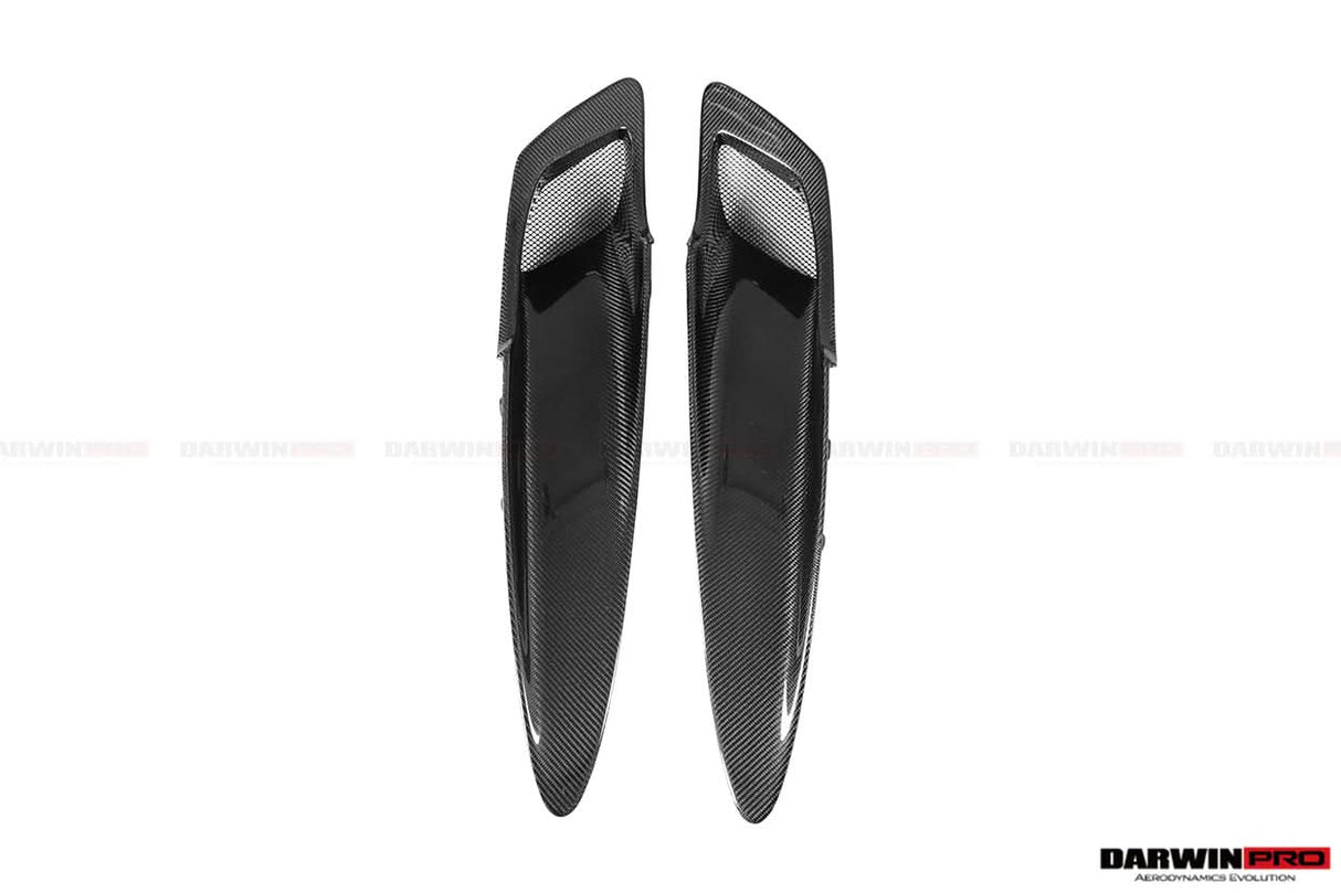 2017-2023 McLaren 720s Dry Carbon Fiber Rear Trunk Air Intake Vents Replacement