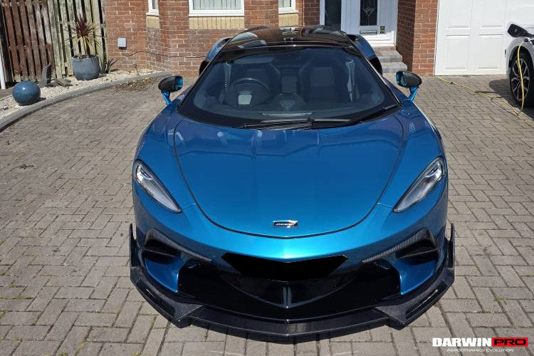 2019-UP McLaren GT iMP Design Carbon Fiber Front Bumper Vents Canards | Fits GT, GTS