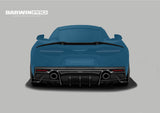 2019-UP McLaren GT iMP Design Carbon Fiber Trunk Spoiler | Fits GT, GTS