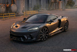 2019-UP McLaren GT iMP Design Carbon Fiber Front Bumper Vents Canards | Fits GT, GTS