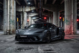 2019-UP McLaren GT iMP Design Carbon Fiber Front Bumper Vents Canards | Fits GT, GTS
