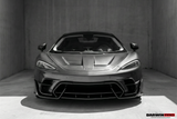 2019-UP McLaren GT iMP Design Carbon Fiber Front Bumper Vents Canards | Fits GT, GTS