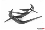 2019-UP McLaren GT iMP Design Carbon Fiber Front Bumper Vents Canards | Fits GT, GTS