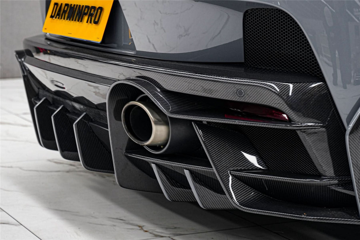 2019-UP McLaren GT iMP Design Carbon Fiber Rear Diffuser | Fits GT, GTS