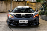 2019-UP McLaren GT iMP Design Carbon Fiber Front Bumper Vents Canards | Fits GT, GTS