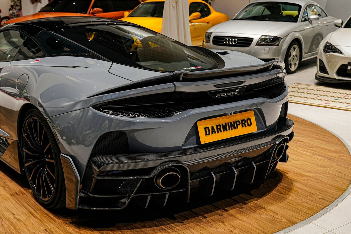 2019-UP McLaren GT iMP Design Carbon Fiber Rear Diffuser | Fits GT, GTS