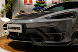 2019-UP McLaren GT iMP Design Carbon Fiber Front Bumper Vents Canards | Fits GT, GTS