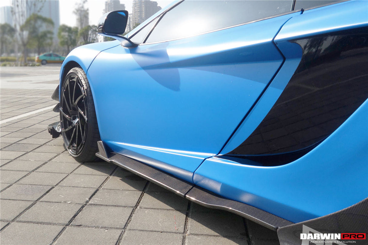 2011-2014 McLaren MP4 12C 650S Carbon Fiber Side Skirts - DarwinPRO (Rebel Performance Design)