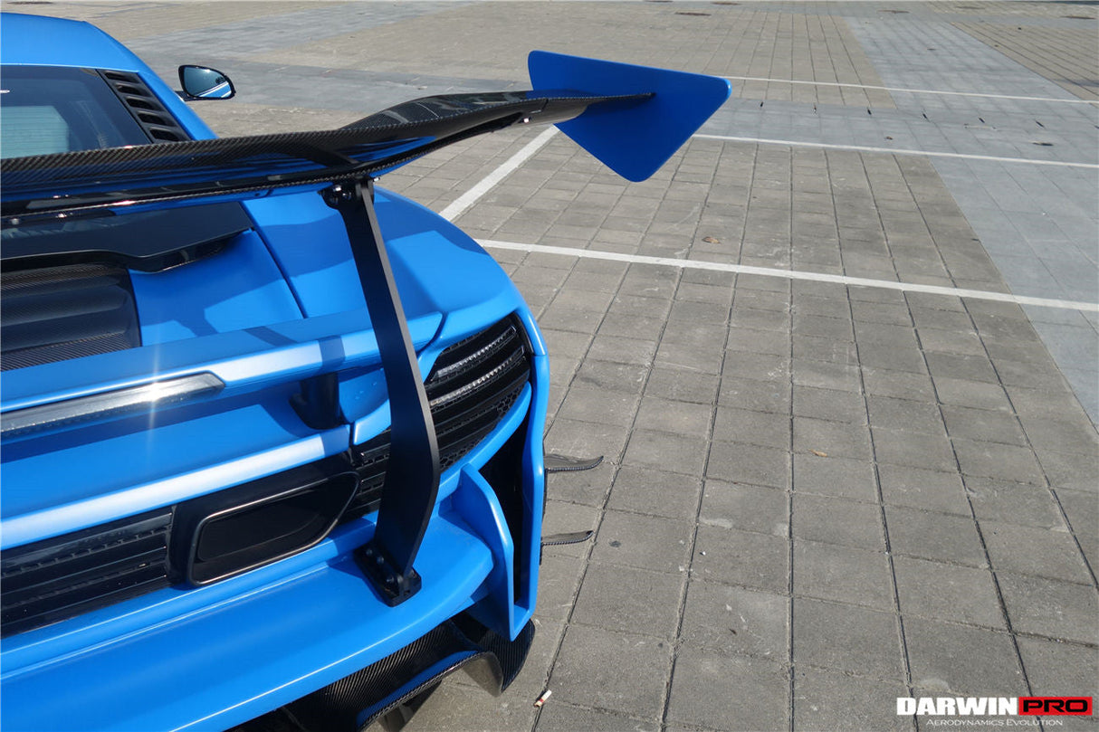 2011-2017 McLaren MP4 12C 650S Carbon Fiber Trunk Spoiler Wing - DarwinPRO (Rebel Performance Design)