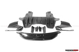 2011-2017 McLaren MP4 12C 650S Partial Carbon Fiber Rear Bumper - DarwinPRO (Rebel Performance Design)