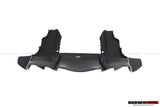 2011-2017 McLaren MP4 12C 650S Partial Carbon Fiber Rear Bumper - DarwinPRO (Rebel Performance Design)