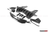 2011-2017 McLaren MP4 12C 650S Partial Carbon Fiber Rear Bumper - DarwinPRO (Rebel Performance Design)