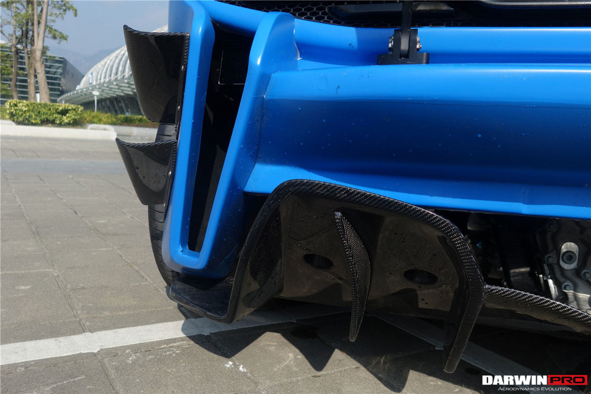 2011-2017 McLaren MP4 12C 650S Partial Carbon Fiber Rear Bumper - DarwinPRO (Rebel Performance Design)