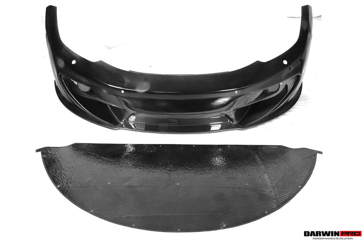 2011-2014 McLaren MP4 12C Partial Carbon Fiber Front Bumper DarwinPRO (MSO Style)