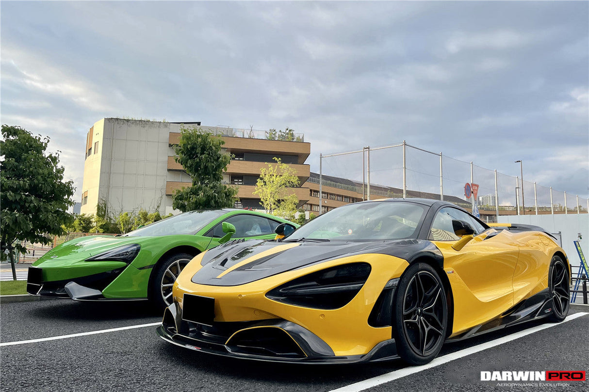 2017-2023 McLaren 720s Se²NWB Style Carbon Fiber Front Lip
