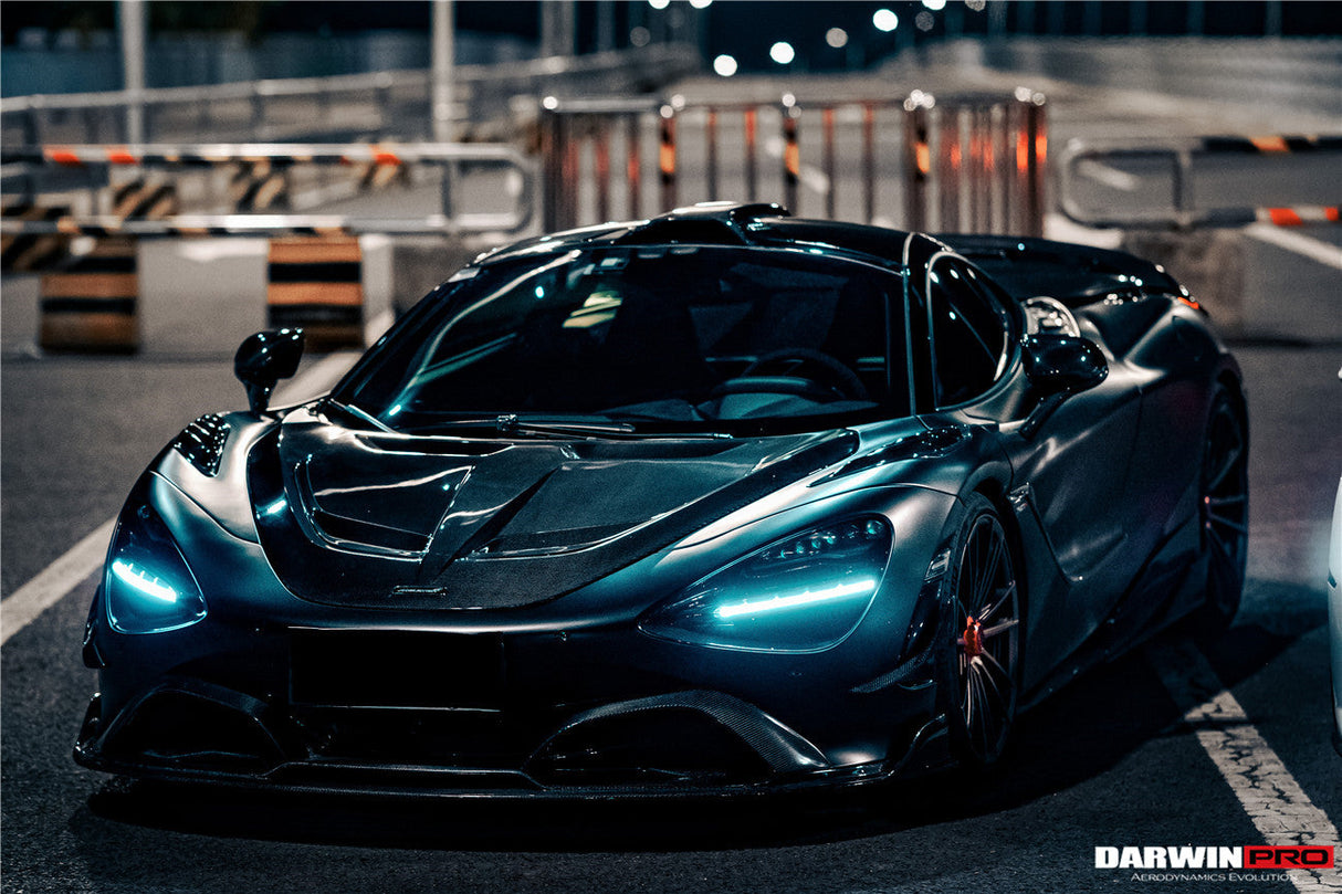 2017-2023 McLaren 720s Se²NWB Style Carbon Fiber Front Lip