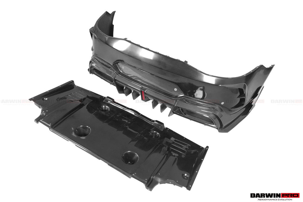 2019-2024 Mercedes Benz AMG GT50 GT53 GT43 GT63 GT63S 4Door Coupe X290 Part Carbon Fiber Rear Bumper DarwinPRO (iMP Ver.2 Design)