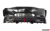 2019-2024 Mercedes Benz AMG GT50 GT53 GT43 GT63 GT63S 4Door Coupe X290 Part Carbon Fiber Rear Bumper DarwinPRO (iMP Ver.2 Design)