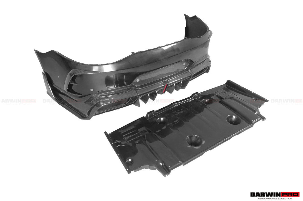 2019-2024 Mercedes Benz AMG GT50 GT53 GT43 GT63 GT63S 4Door Coupe X290 Part Carbon Fiber Rear Bumper DarwinPRO (iMP Ver.2 Design)