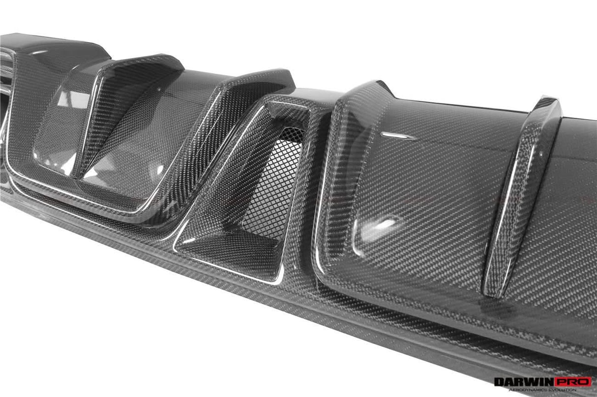 DarwinPRO 2019-2024 Mercedes Benz AMG GT50 GT53 GT43 4Door Coupe X290 IMP Performance Rear Diffuser With Exhaust tips