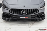 DarwinPRO 2019-2024 Mercedes Benz AMG GT50 GT53 GT43 4Door Coupe X290 IMP Performance Carbon Fiber Front Bumper Vent Trims