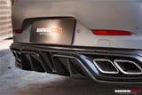 DarwinPRO 2019-2024 Mercedes Benz AMG GT50 GT53 GT43 4Door Coupe X290 IMP Performance Rear Diffuser With Exhaust tips