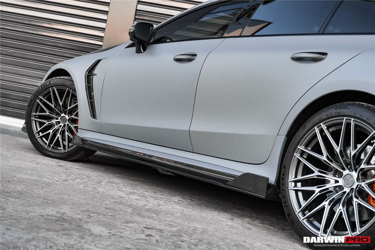 DarwinPRO 2019-2024 Mercedes Benz AMG GT50 GT53 GT43 4Door Coupe X290 IMP Performance Side Skirts Under Board
