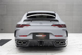 DarwinPRO 2019-2024 Mercedes Benz AMG GT50 GT53 GT43 4Door Coupe X290 IMP Performance Rear Diffuser With Exhaust tips