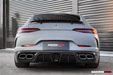 DarwinPRO 2019-2024 Mercedes Benz AMG GT50 GT53 GT43 4Door Coupe X290 IMP Performance Rear Diffuser With Exhaust tips