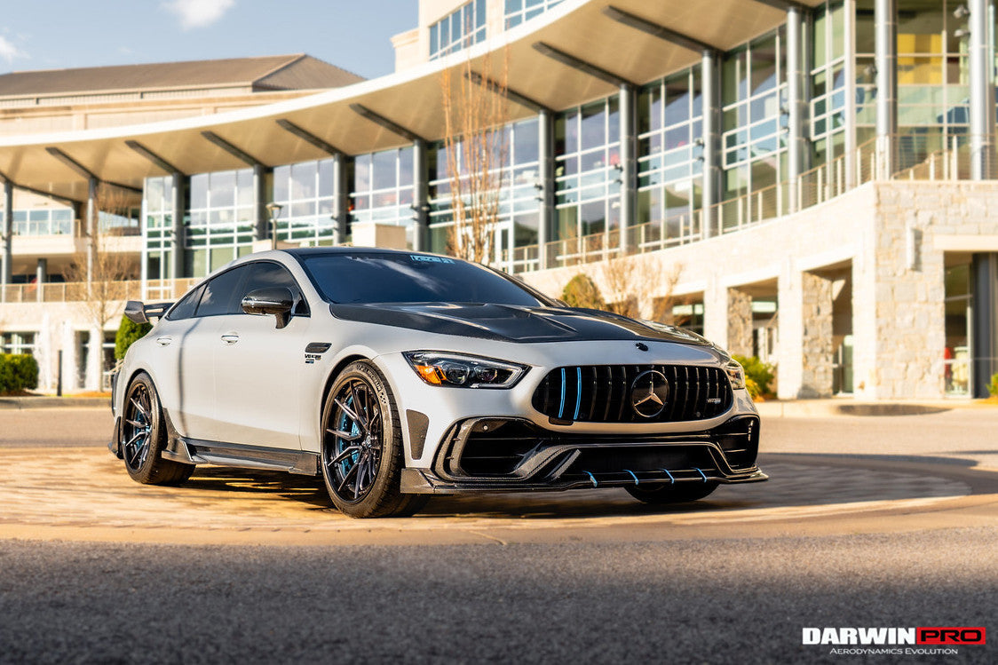 DarwinPRO 2019-2024 Mercedes Benz AMG GT50 GT53 GT43 GT63 GT63S 4Door Coupe X290 IMP Performance Ver.2 Part Carbon Fiber Front Bumper
