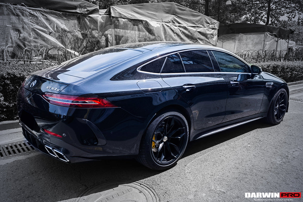 2019-2024 Mercedes Benz AMG GT63 S 4Door Coupe X290 Carbon Fiber Side Skirts Trim