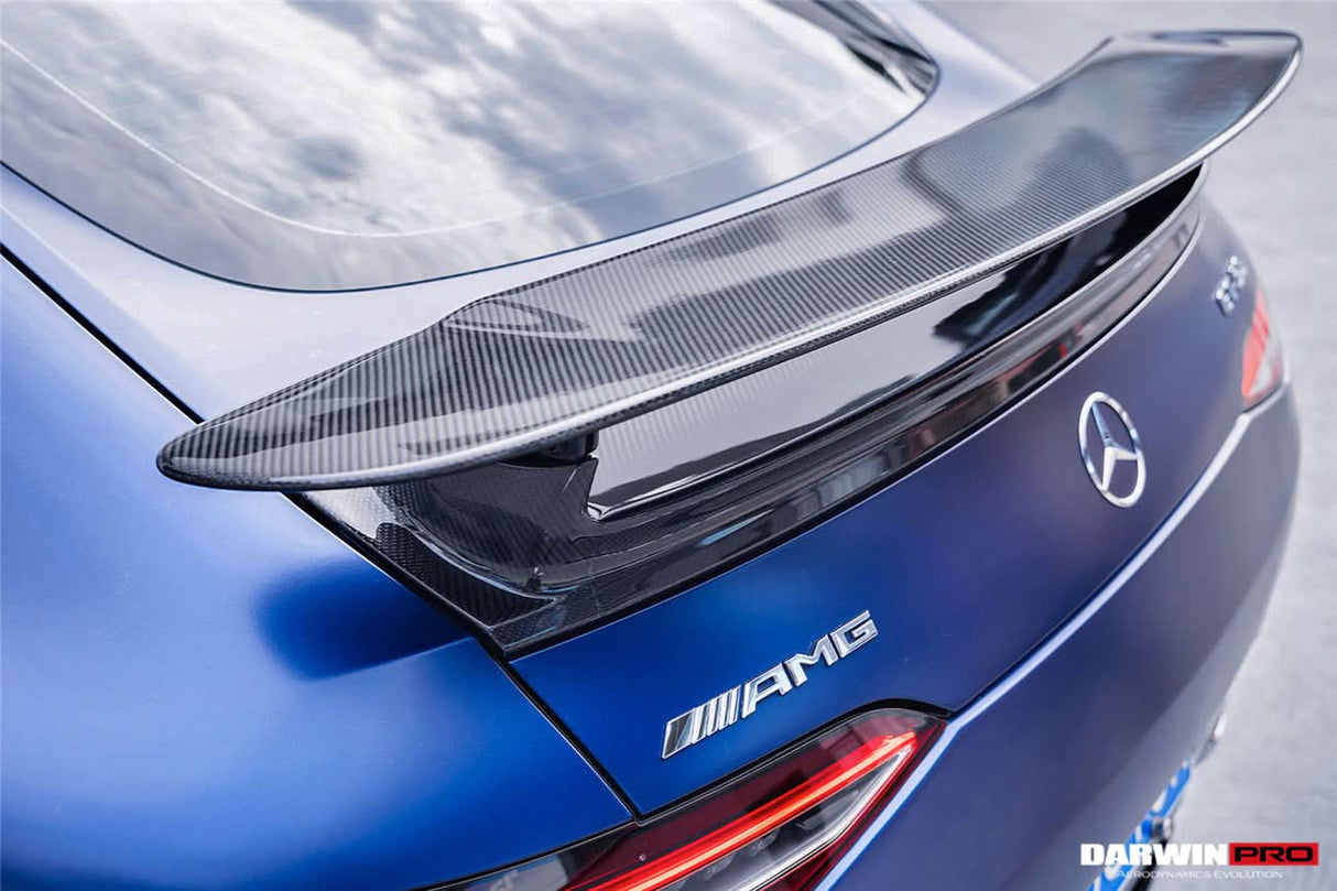 DarwinPRO 2019-2024 Mercedes Benz AMG GT 4Door Coupe X290 Carbon Fiber Trunk Spoiler Wing | Fit GT63, GT63S, GT53, GT50