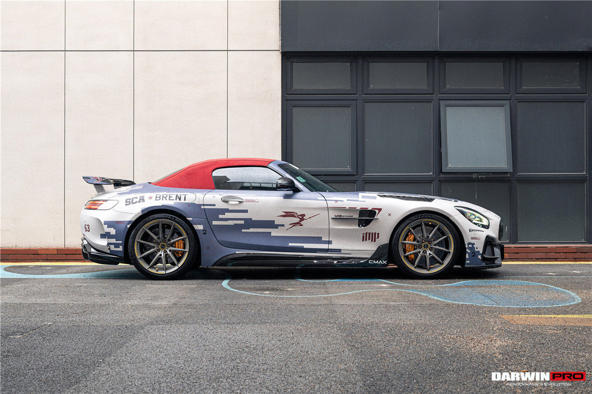 2017-2021 Mercedes Benz AMG GTC Carbon Fiber Side Skirts DarwinPRO (iMP Design)