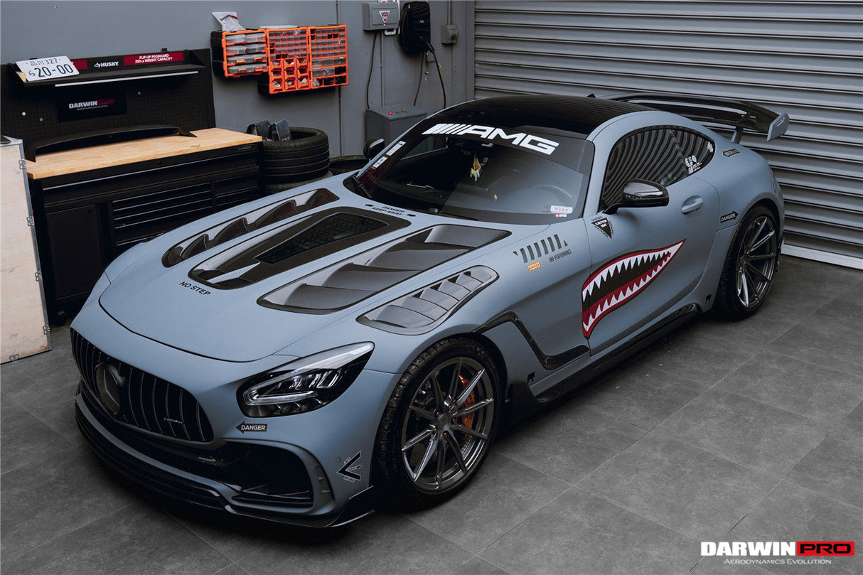 2015-2021 Mercedes Benz AMG GT | GTS | GTC | GTR Carbon Fiber Hood DarwinPRO IMPII Design