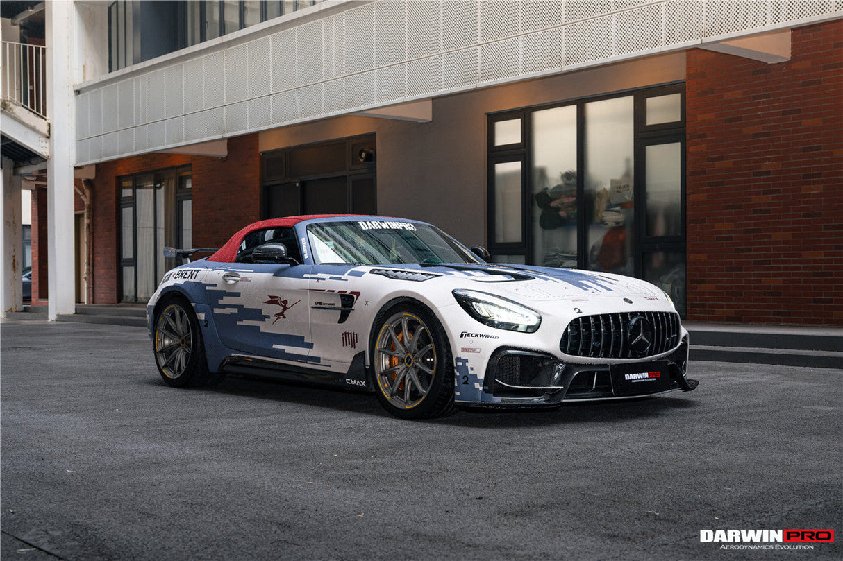 2017-2021 Mercedes Benz AMG GT GTS GTC Partial Carbon Fiber Front Bumper DarwinPRO IMP Design