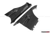 2015-2021 Mercedes Benz AMG GT & GTS & GTC & GTR BK Style Partial Carbon Fiber Front Fender