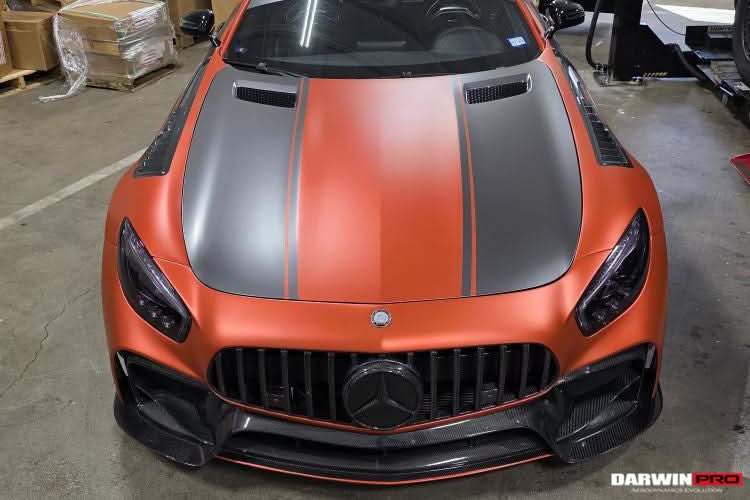 2015-2021 Mercedes Benz AMG GT & GTS & GTC & GTR BK Style Partial Carbon Fiber Front Fender