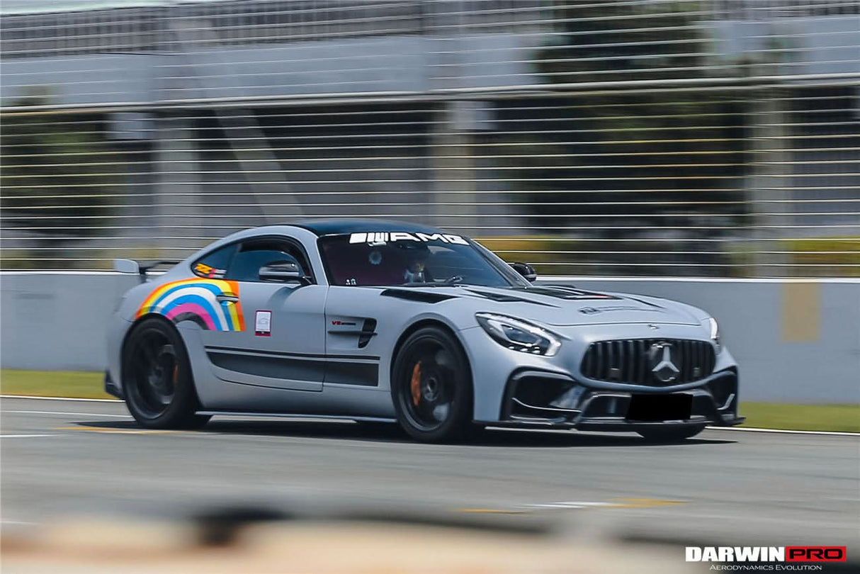 2015-2021 Mercedes Benz AMG GT & GTS & GTC & GTR BK Style Partial Carbon Fiber Front Fender