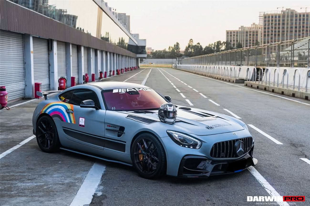 2015-2021 Mercedes Benz AMG GT & GTS & GTC & GTR BK Style Partial Carbon Fiber Front Fender