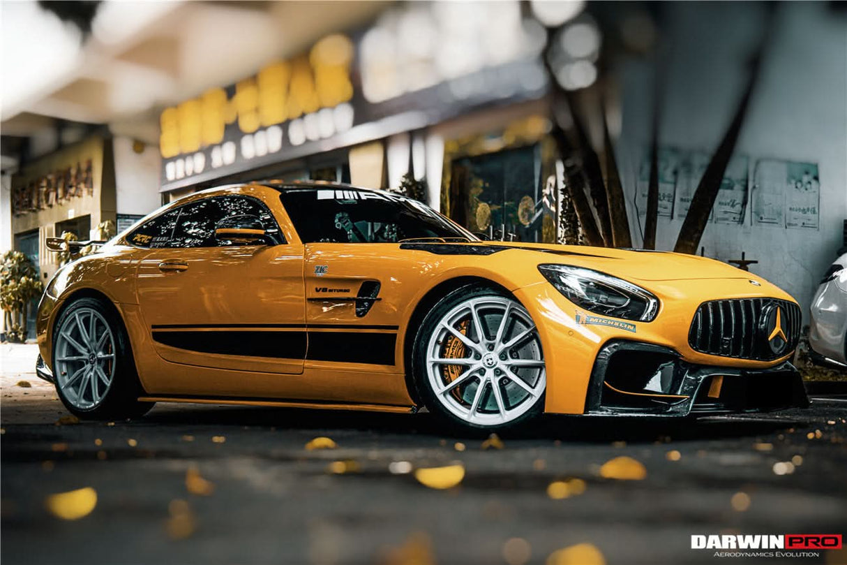 2015-2021 Mercedes Benz AMG GT & GTS & GTC & GTR BK Style Partial Carbon Fiber Front Fender