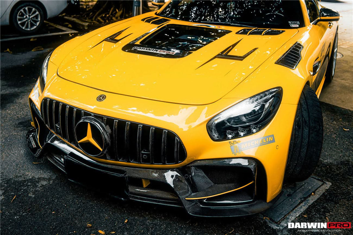2015-2021 Mercedes Benz AMG GT & GTS & GTC & GTR BK Style Partial Carbon Fiber Front Fender