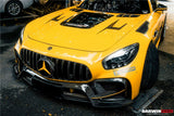 2015-2021 Mercedes Benz AMG GT & GTS & GTC & GTR BK Style Partial Carbon Fiber Front Fender