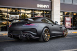 2017-2021 Mercedes Benz AMG GT| GTS Partial Carbon Fiber Rear Bumper with Diffuser DarwinPRO IMP Design