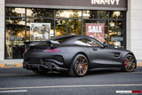 2017-2021 Mercedes Benz AMG GT| GTS Partial Carbon Fiber Rear Bumper with Diffuser DarwinPRO IMP Design