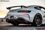 2015-2016 Mercedes Benz AMG GT | GTS Partial Carbon Fiber Rear Bumper with Diffuser DarwinPRO IMP Design