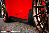 2015-2021 Mercedes Benz AMG GT GTS  Partial Carbon Fiber Side Skirts DarwinPRO IMP Design
