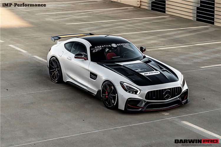 2015-2022 Mercedes Benz AMG GT | GTS | GTC | GTR Carbon Fiber Hood DarwinPRO IMP Design