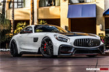 2015-2017 Mercedes Benz AMG GT | GTS Partial Carbon Fiber Front Bumper with Grille DarwinPRO IMP Design