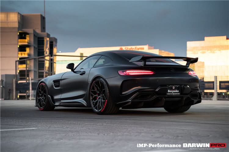 2015-2016 Mercedes Benz AMG GT | GTS Partial Carbon Fiber Full Body Kit - iMP Design by DarwinPRO